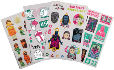 Cinereplicas squid game sticker pack patches stickers