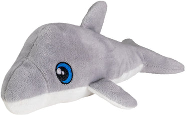 Tactic save the sea dolfijn willow – duurzame knuffel 20x7,5x7 cm – gemaakt van 4-7 gerecyclede pet flessen – inclusief adoptiecertificaat – educatief speelgoed vanaf 0 jaar – ecologisch pluche – 100% recyclebaar – bescherm de zee – met gratis app