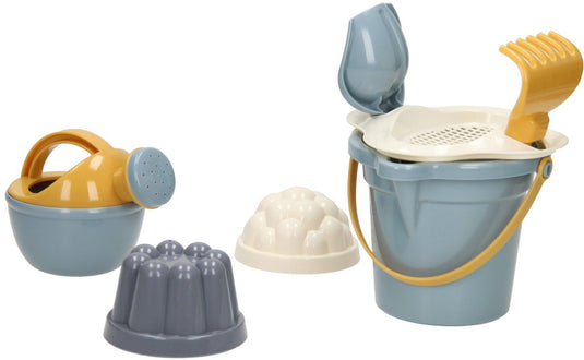 Cavallino emmerset pastel blauw, 7dlg.