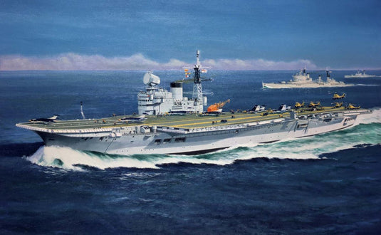 Airfix modelbouwpakket militaire voertuigen - 04201 hms victorious plastic - 1:600 - modelbouw