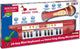 Bontempi spa bontempi keyboard speelgoed set met karaoke microfoon - educatief.