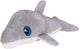 Tactic save the sea dolfijn willow – duurzame knuffel 20x7,5x7 cm – gemaakt van 4-7 gerecyclede pet flessen – inclusief adoptiecertificaat – educatief speelgoed vanaf 0 jaar – ecologisch pluche – 100% recyclebaar – bescherm de zee – met gratis app