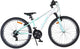 Volare boost kinderfiets - 24 inch - wit mintgroen - 21 speed