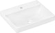 Hansgrohe xelu q - wastafel - 600 480 mm maat - met kraangat - zonder overloop - wit