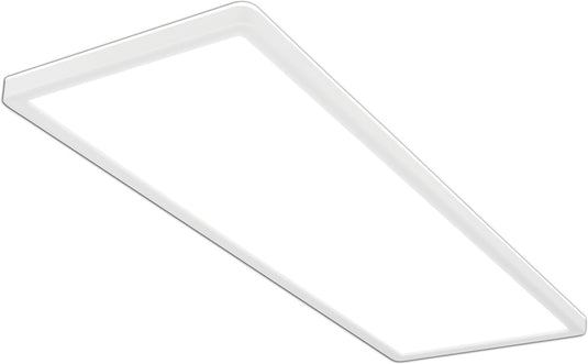 Briloner slim - led plafonniere - plafondlamp - paneel - ultraplat - 4.000k neutraal wit licht - 58x20cm (lxbxh) - wit