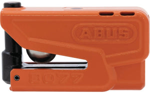 Abus motorslot schijfremslot met alarm - granit™ detecto xplus 8077 2.0 - security level 18 - oranje - geschikt voor motoren - scooters
