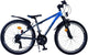 Volare xc race kinderfiets - 24 inch - blauw grijs - 21 speed