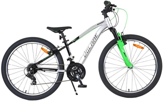 Volare boost kinderfiets - 24 inch - zilver groen - 21 speed