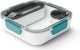 Black blum black+blum lunchbox original - 3 vakken - blauw