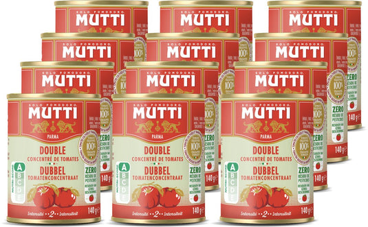 Mutti tomatenpuree dubbel geconcentreerd zrp - 12 x 140 gram