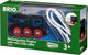 Brio oplaadbare locomotief met mini usb- kabel - 33599 - treinbaanonderdeel