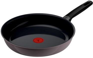 Tefal ceramic control grey - koekenpan - 28 cm - keramisch - inductie - pfas vrij - geschikt voor gebruik met metalen spatels