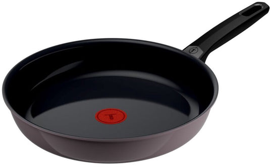 Tefal ceramic control grey - koekenpan - 28 cm - keramisch - inductie - pfas vrij - geschikt voor gebruik met metalen spatels