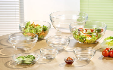 Duralex kom lys 17 cm 0,8 l transparant gehard glas