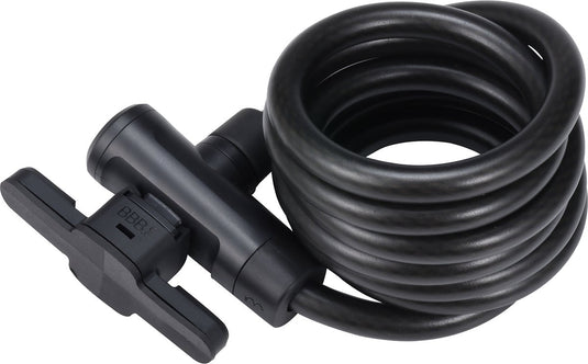 Bbb cycling keyguard cable - fietsslot met 3 sleutels - lengte: 180cm - dikte: 12mm - kabelslot voor stadsfiets, racefiets mountainbike - bbl-111b