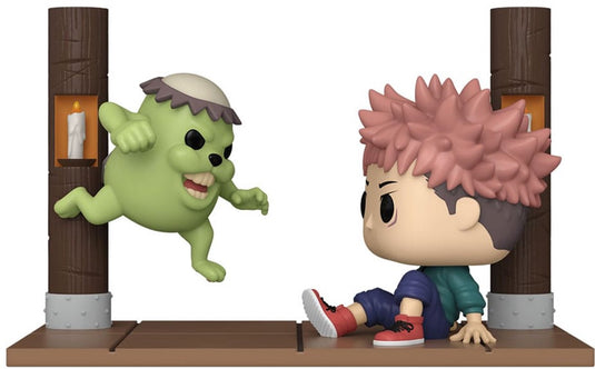 Funko pop! animation: jujutsu kaisen - yuji itadori with cursed doll