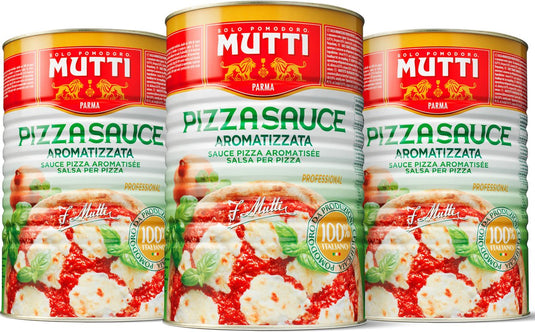 Mutti pizzasaus aromatizzata - 3 x 4,1 kg