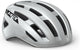 Met miles fietshelm mannen vrouwen – fietshelm stadsfiets volwassenen – e-bike – trekking – maat s m (52-58cm) – white glossy (wit)