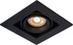 Lucide chimney - inbouwspot - 1xgu10 - zwart