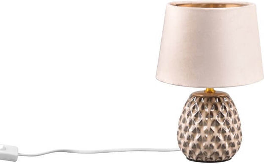 Rl live your light reality ariana - tafellamp - beige - excl. 1x e14 40w