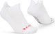 Gripgrab - classic no show zomer fietssokken 1 paar enkelsokken coolmax sport sokken - wit - unisex - maat s (38-41)
