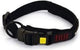 Beeztees parinca hondenhalsband nylon zwart - 55-60 cm x 30 mm