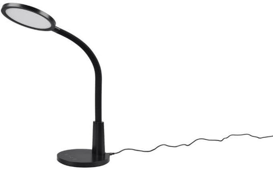 Rl live your light reality sally - tafellamp - bureaulamp - zwart - incl. 1x smd 8,4w - touchdimmer - timer