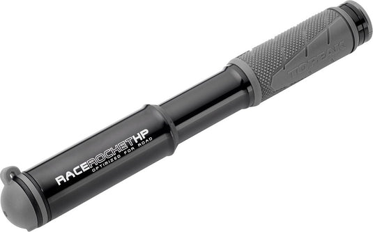 Topeak minipomp Race Rocket HP all black zwart