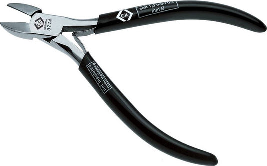 C.k t3774 elektronica en fijnmechanica zijkniptang met facet 120 mm