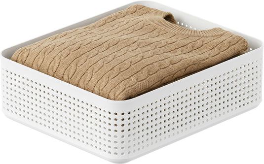 Rotho wop kledingkast organizer - mand xl - wit