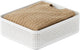 Rotho wop kledingkast organizer - mand xl - wit