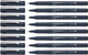 Schneider schrijfwaren schneider fineliner - pictus - zwart - set 8 stuks - s-197598