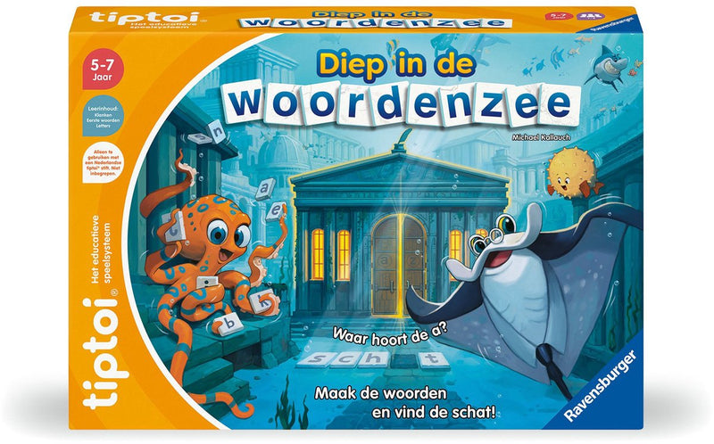 Load image into Gallery viewer, Tiptoi ® spel diep in de woordenzee

