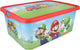 Merkloos sans marque opberg box 13 l super mario - rood blauw