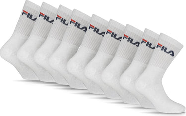 Fila tennis- sportsokken - maat 43 46 - 9 pack - wit