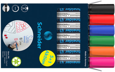 Schneider schrijfwaren whiteboard-marker schneider 96082000 maxx 290 kleurenassortiment