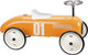 Vilac loopwagen vintage oranje - metalen ride-on auto speelgoed.