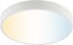 Brilliant slimline - plafondlamp - ø 39 cm - led 11w - cct - 3000k-6500k - dimbaar - nachtlicht - timer - afstandsbediening - wit