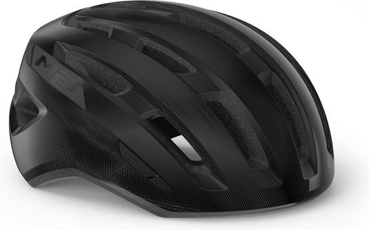 Met miles mips fietshelm mannen vrouwen – fietshelm stadsfiets volwassenen – e-bike – trekking – maat s m (52-58cm) – black glossy (zwart)