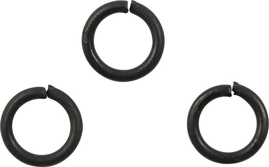 Creativ company creotime ringen zwart 1 x 5 x 7 mm 50 stuks