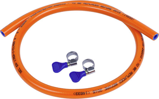 Gimeg hd gasslang pvc - 2 slangklemmen - 3 m