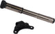 Xlc pu-m02 mtb mini fietspomp - aluminium - zwart zilver