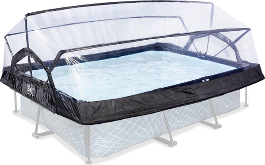Exit toys exit zwembad overkapping 220x150cm - zwembad dome - universeel - zwembad accessoire - weerbestendig