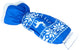 Carpoint ijskrabber met handschoen blauw+print