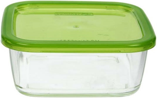 Luminarc keep 'n box vershoudbak - vierkant - glas - 0,72 l