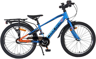 Volare explorer kinderfiets - jongens - 20 inch - blauw oranje - nexus 3
