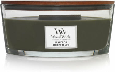 Woodwick heartwick flame ellipse geurkaars - frasier fir - 50 branduren