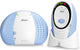 Alecto dbx-85 eco - full eco dect babyfoon - wit blauw