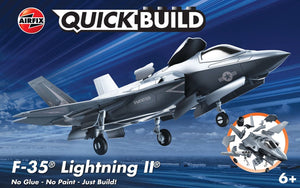 Airfix modelbouwpakket - j6040 quickbuild f-35b lightning ii plane plastic - - modelbouw