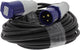 Q-link verlengsnoer - cee - h07rnf - 16a - 3 x 1.5 mmã‚â² - 15 m - zwart